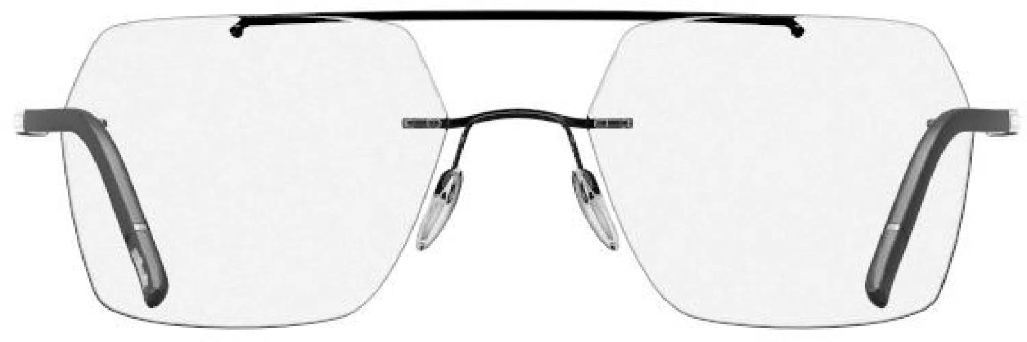 Silhouette The Wave Color Groove Demo Rimless 5567 Eyeglasses - view 66